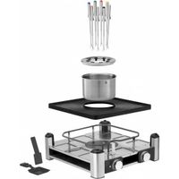 WMF Lumero 3in1 Gourmetset Zwart/RVS - thumbnail