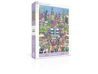 Vertaal New York Puzzle Company Sun Kissed City - 500 stukjes naar het Nederlands.
