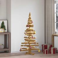 Kerstbomen met standaard Bruin 150 cm Massief grenenhout Kerstbomen met standaard Bruin 150 cm Massief grenenhout