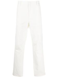 AMBUSH pantalon cargo à taille haute - Blanc