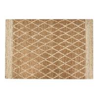 Beliani - ZORAVA - Laagpolig vloerkleed - Beige - 160 x 230 cm - Jute