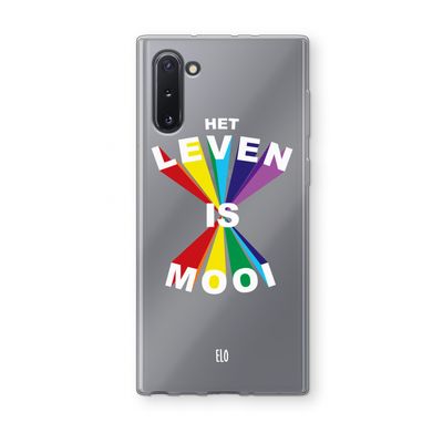 Het Leven Is Mooi: Samsung Galaxy Note 10 Transparant Hoesje