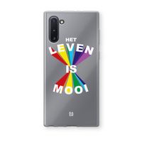 Het Leven Is Mooi: Samsung Galaxy Note 10 Transparant Hoesje