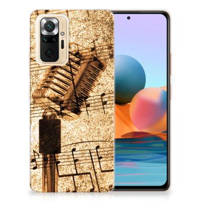 Xiaomi Redmi Note 10 Pro | Siliconen hoesje | met foto Bladmuziek