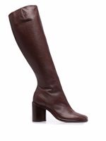 Maison Margiela bottes Tabi 80 mm - Marron