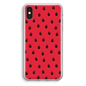 Watermelon: iPhone XS Transparant Hoesje