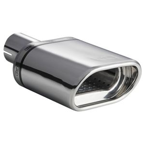 Ulter Sport Uitlaatsierstuk - Ovaal 145x75mm - Lengte 200mm - Montage ->50mm - RVS USN1211D
