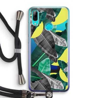 Fantasie jungle: Huawei P Smart (2019) Transparant Hoesje met koord