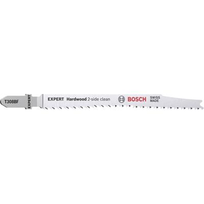 Bosch Accessories 2608900545 EXPERT Hardwood 2-side clean T 308 BF Decoupeerzaagblad, 25 stuks 25 stuk(s)