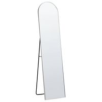 Beliani BAGNOLET - Staande spiegel-Zilver-Aluminium - thumbnail