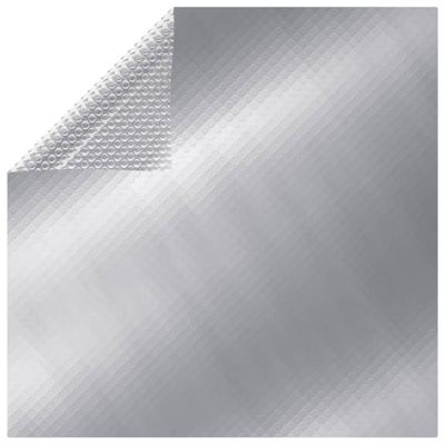 VidaXL Zwembadhoes 488x244 cm pe zilverkleurig