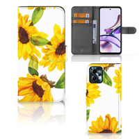 Hoesje voor Motorola Moto G13 | G23 Zonnebloemen - thumbnail