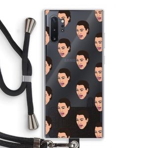 Ugly Cry Call: Samsung Galaxy Note 10 Plus Transparant Hoesje met koord