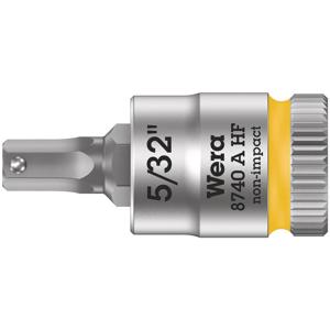 Wera 8740 A 05003385001 Inbus Dopsleutelinzetstuk 5/32 1/4 (6.3 mm)