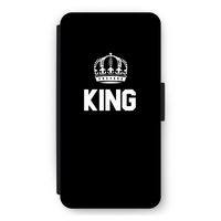 King zwart: iPhone 11 Pro Max Flip Hoesje