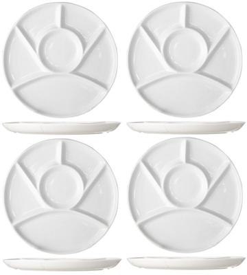 Cosy & Trendy Gourmetborden 6 Vaks ø 23.5 cm - 4 Stuks