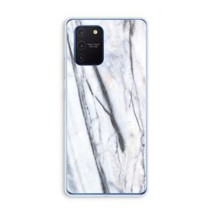 Gestreepte marmer: Samsung Galaxy Note 10 Lite Transparant Hoesje