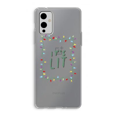 It's Lit: OnePlus 9 Transparant Hoesje
