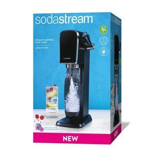 Sodastream ART Starterpack incl. 1l.Fles + Quick Connect Cilinder Waterkan Zwart