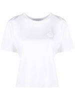 Viktor & Rolf t-shirt Couture Bow crop - Blanc