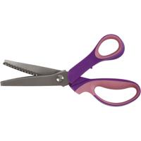 Creativ Company Pinking kartelschaar, l: 23,5 cm, rechtshandig, 1 stuk