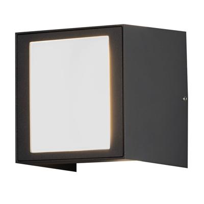 KonstSmide Led wandspotCremona Up - Down 3-lichts 14cm antraciet - 7946-370
