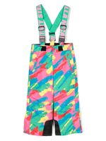 Stella McCartney Kids pantalon ample à motif abstrait - Rose - thumbnail