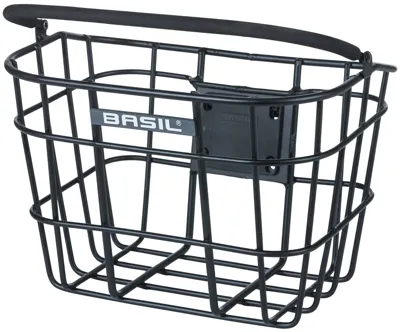 Fietsmand Basil Bremen Alu KF - zwart