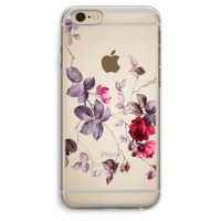 Mooie bloemen: iPhone 6 Plus / 6S Plus Transparant Hoesje