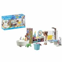 Playset Playmobil 71611 - Bathroom bathtub 55 Onderdelen