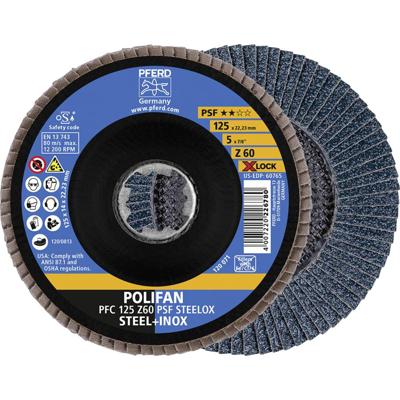 PFERD TOOLS 67666126 Lamellenschijf Diameter 125 mm 10 stuk(s)