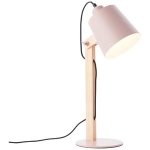 Brilliant Pastel roze bureaulamp Swivel 92716/17