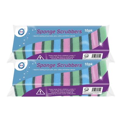 Schuur sponzen - 20x - schoonmaak spons - afwas / keuken / huishouden