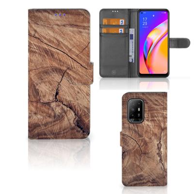 OPPO Reno5 Z | A94 5G | Book Style Case | Tree Trunk