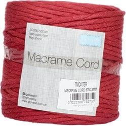 Trimits Macramé Cord Cotton 87m x 4mm 12 Terracotta