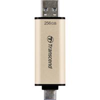 Transcend JetFlash 930C USB flash drive 256 GB USB Type-A / USB Type-C 3.2 Gen 1 (3.1 Gen 1) Goud - thumbnail