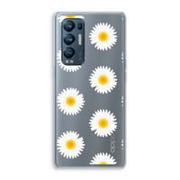 Margrietjes: Oppo Find X3 Neo Transparant Hoesje