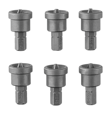 PARKSIDE Bit- of adapterset (Bits voor gipsplaten PTB 4 A1 25)