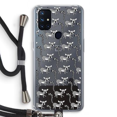 Makis: OnePlus Nord N10 5G Transparant Hoesje met koord