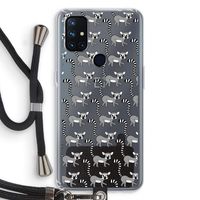 Makis: OnePlus Nord N10 5G Transparant Hoesje met koord