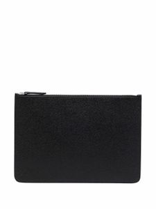 Maison Margiela pochette à surpiqûres contrastantes - Noir