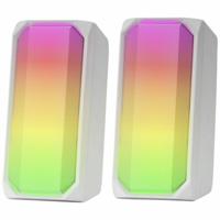 Mars Gaming MSRGBW Wit 15 W 4 W Bluetooth luidspreker