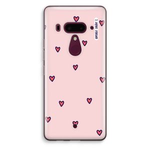 Hartjes: HTC U12+ Transparant Hoesje