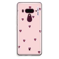 Hartjes: HTC U12+ Transparant Hoesje