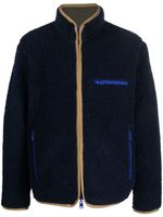 Woolrich veste en polaire à design réversible - Bleu