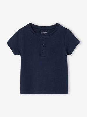 Polo met korte mouwen, te personaliseren marineblauw