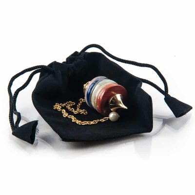 Pendel Met Ringen Chakrakleuren Groot