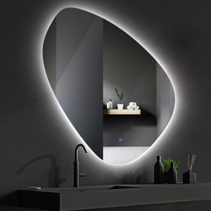 BWS Badkamerspiegel | Spark Pendel | met LED verlichting | 80x80cm