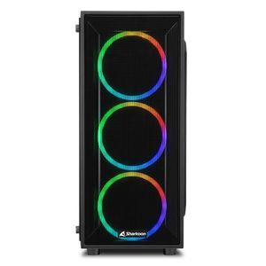 Sharkoon TG4M RGB PC-behuizing Zwart