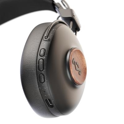 The House Of Marley POSITIVE VIBRATION FREQUENCY Headset Bedraad en draadloos Hoofdband Oproepen/muziek Micro-USB Bluetooth Koper, Goud